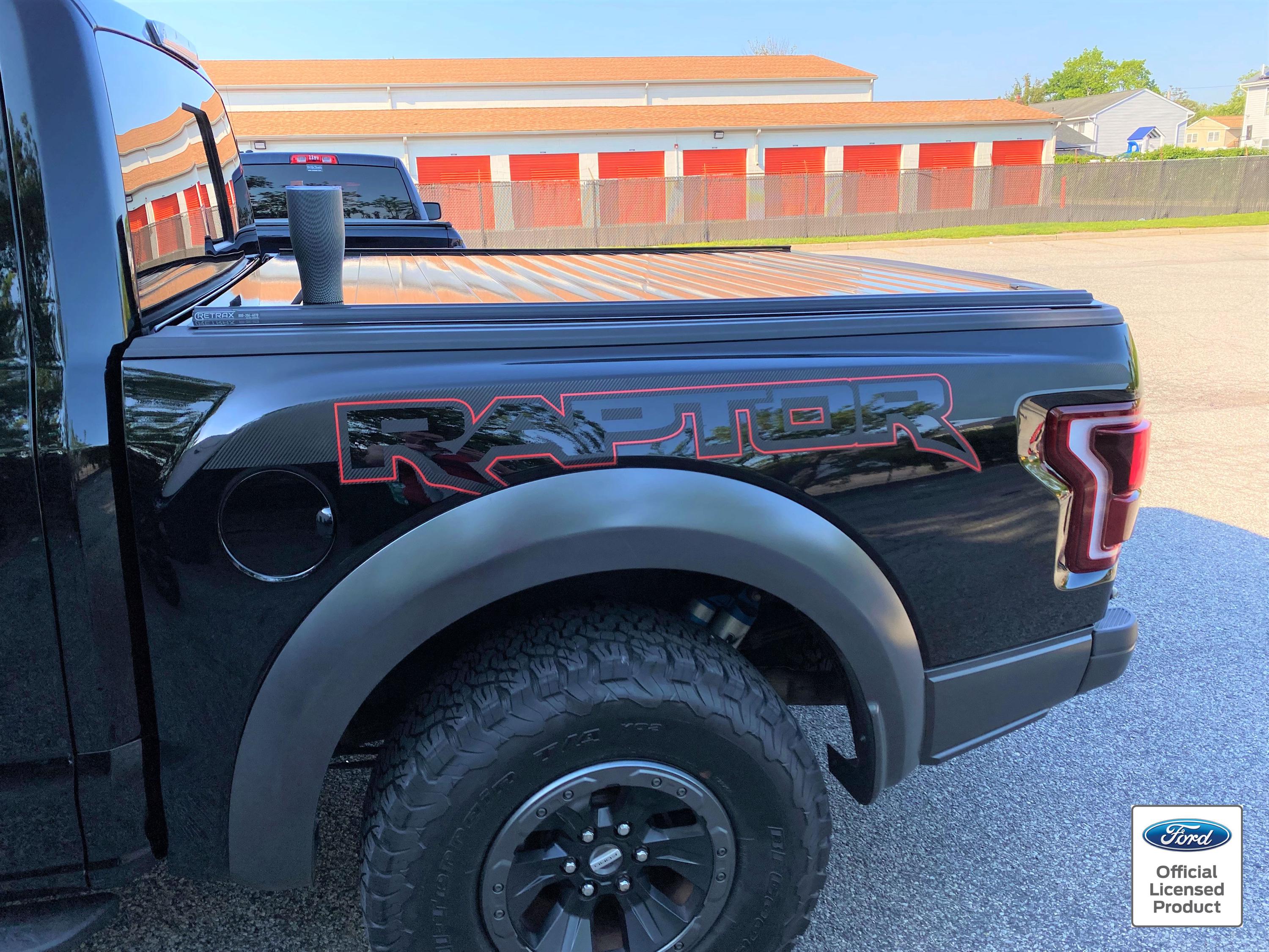 2017-2020 Ford F-150 Raptor Factory Style Bed Graphics With Outlines ...