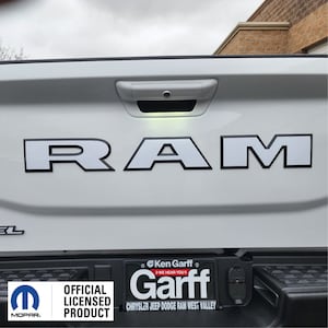 fits 2025 2500/3500 Ram Limited RAM tailgate emblem overlay vinyl sticker