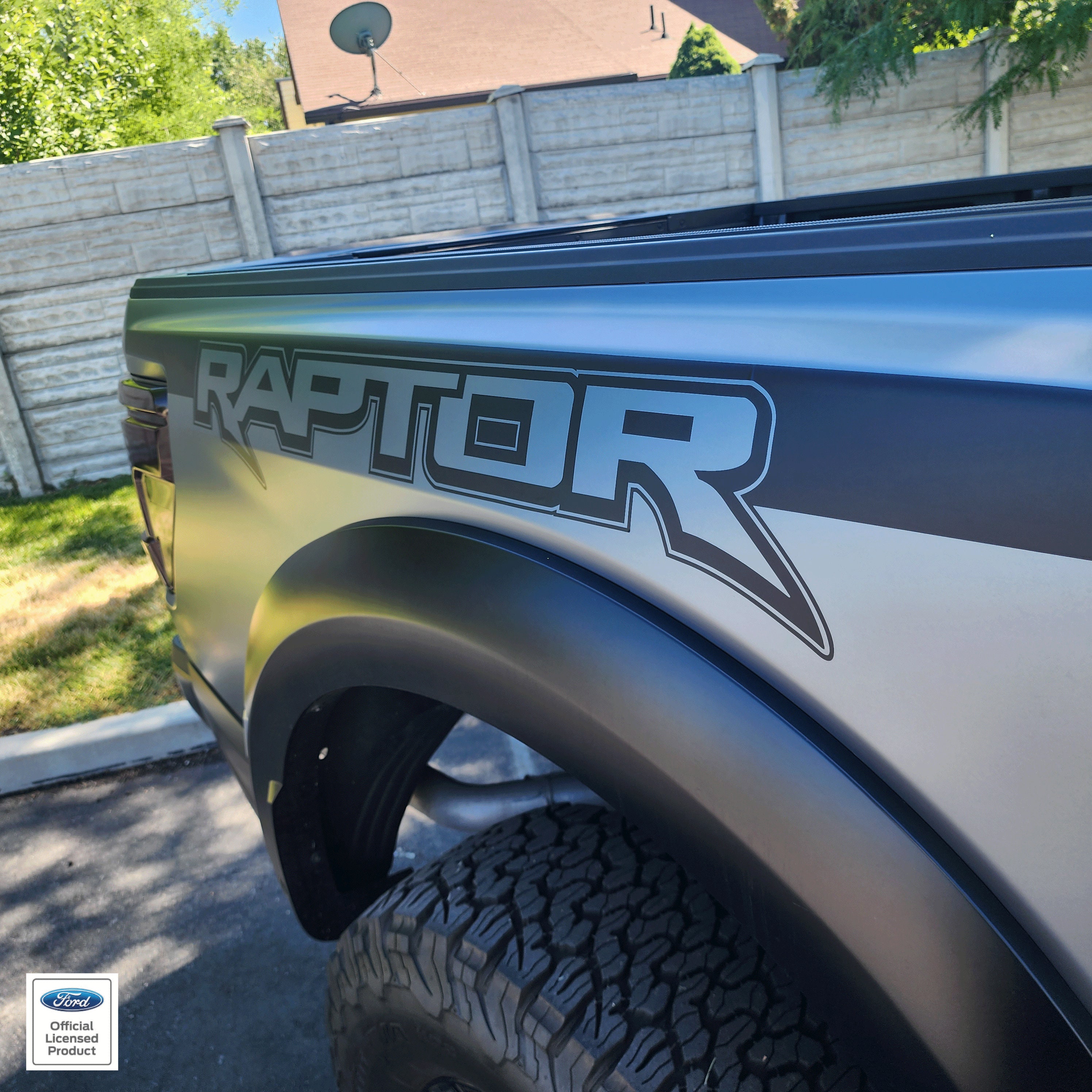 2021-2026 Ford Raptor Factory Style Bed Graphics Vinyl Stripes Decals ...