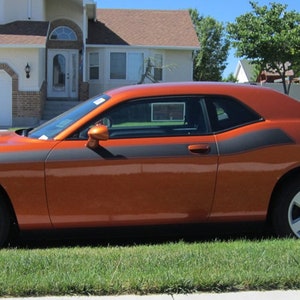 Fits 11-21 Dodge Challenger Side Stripes With Pins