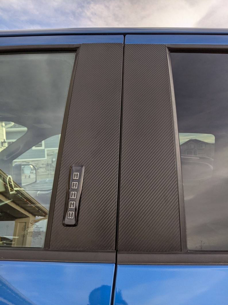 20172020 Ford Raptor Door Pillar Vinyl Decal Overlays Etsy