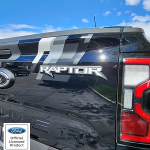 2024-2025 Ford Ranger Raptor tailgate inlays - vinyl decals stickers inlays