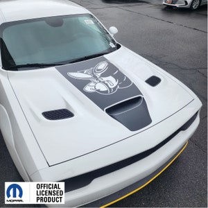 Fits 2019-2023 Dodge Challenger Hood Decal Scat Pack Bee Graphics ...