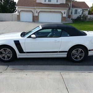 2010-2014 Mustang Plain Boss Side Hockey Stripes