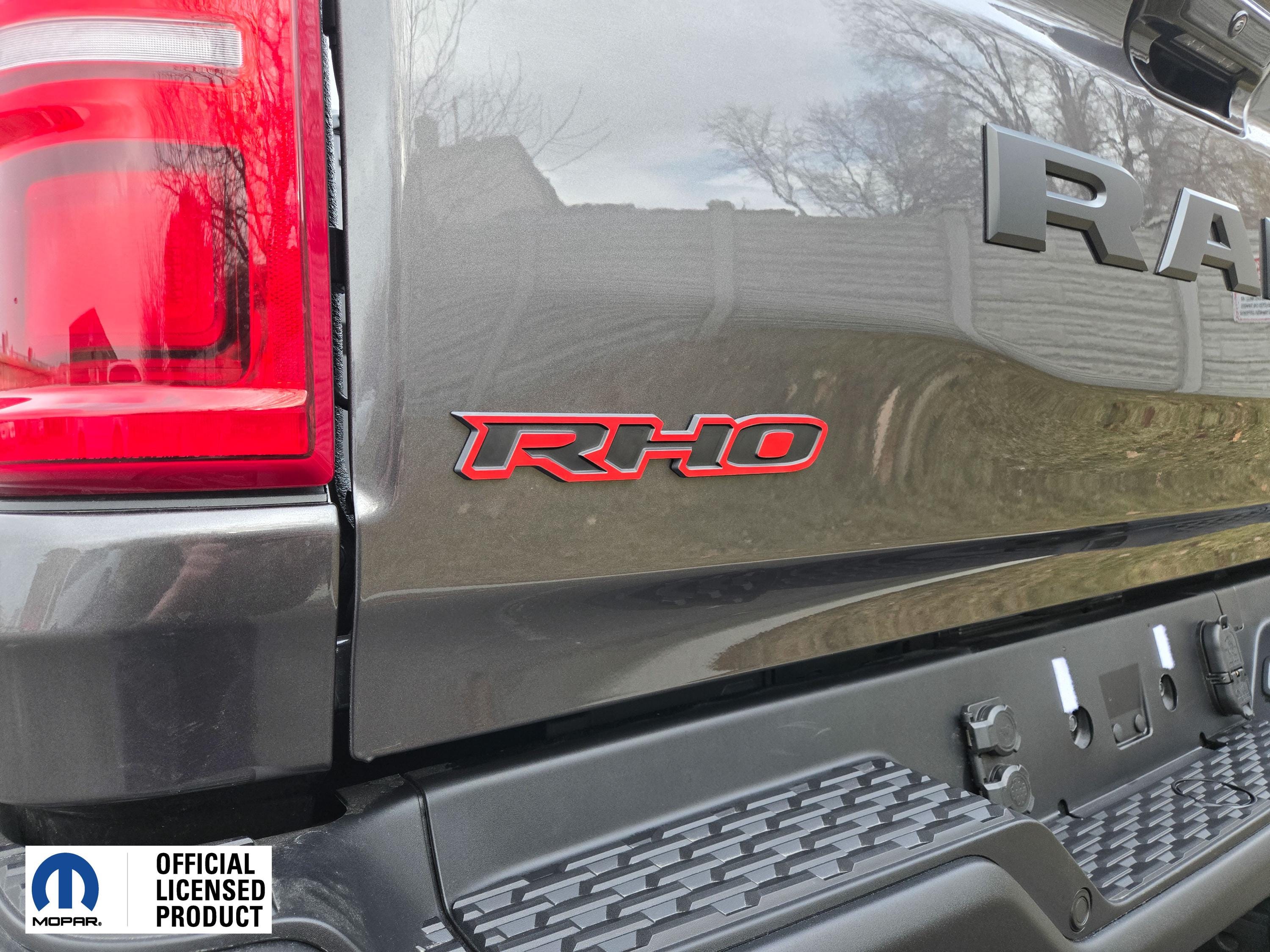 FITS 2025 Ram RHO Tailgate RHO Emblem Overlay Decals Vinyl Stickers - Etsy