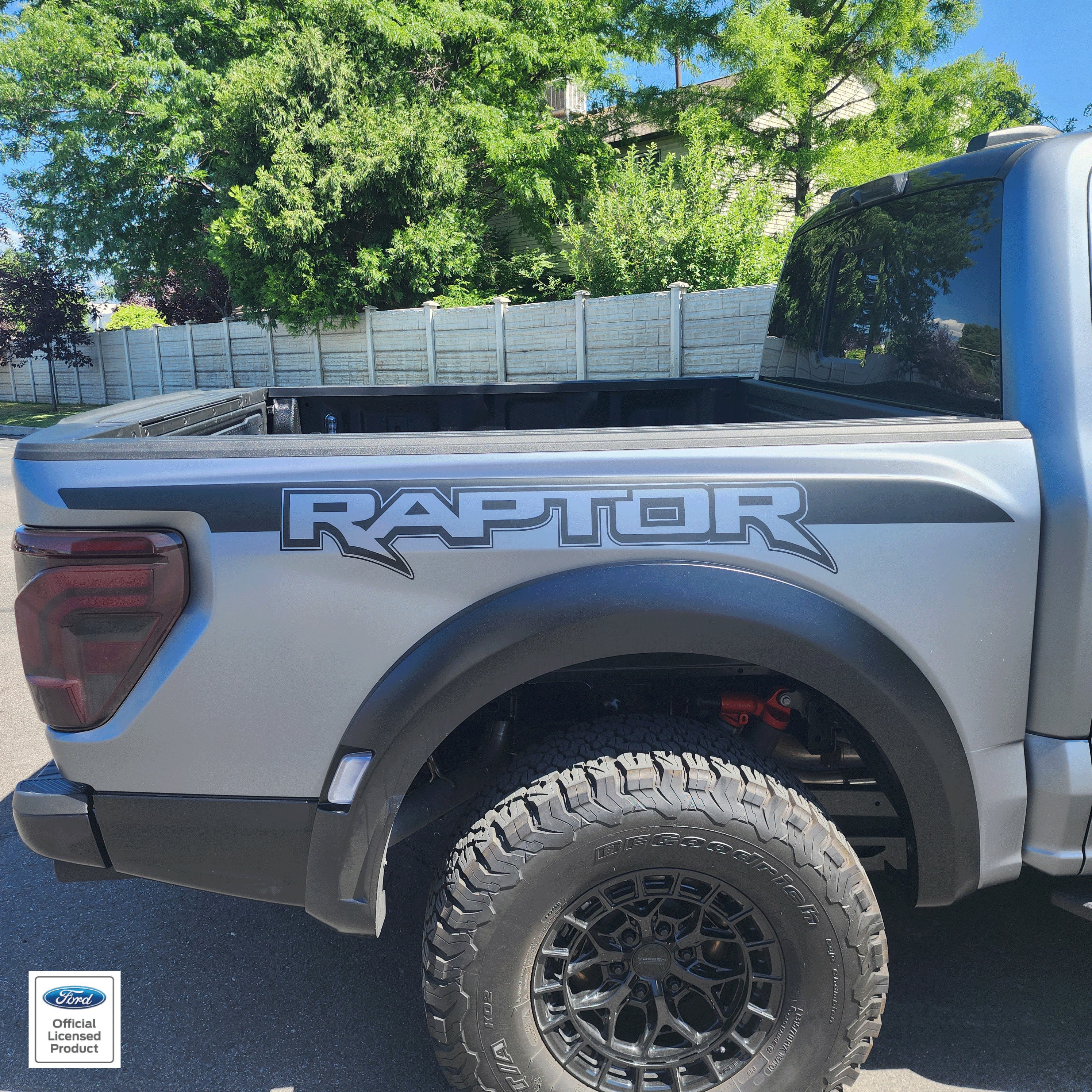 2021-2026 Ford Raptor Factory Style Bed Graphics Vinyl Stripes Decals ...