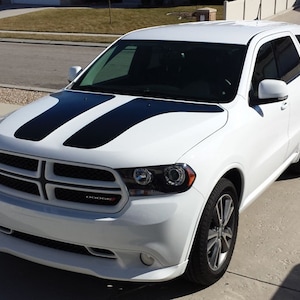 Fits 2011-2022 Durango Challenger Style Hood Graphics