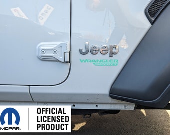 Calcomanías de vinilo para guardabarros de Jeep Wrangler Sport 2018-2025 (par)