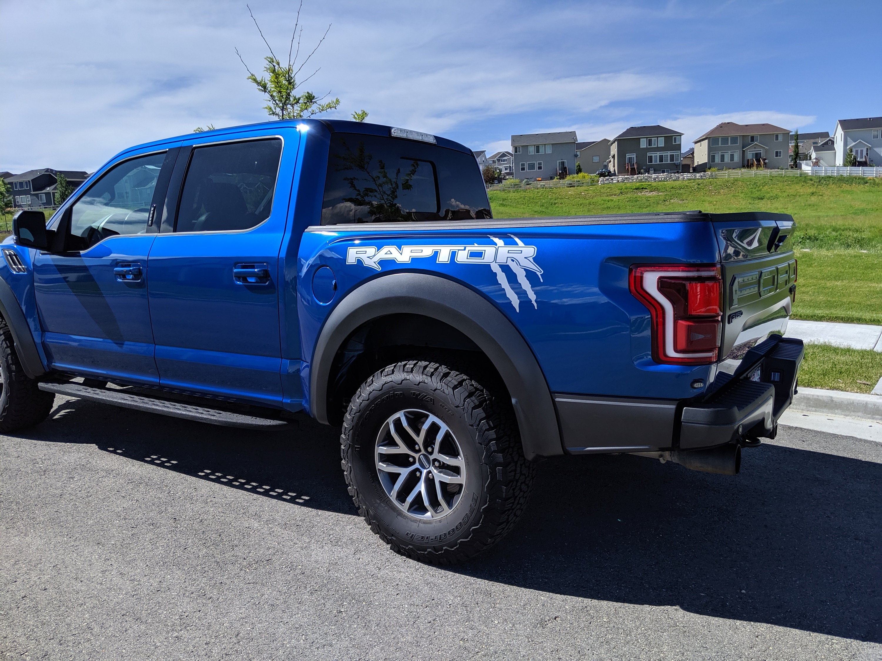 2017-2020 Ford Raptor Bed Graphics W/ Slash - Etsy