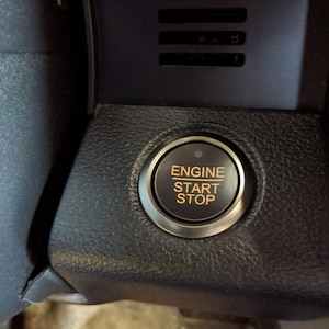 2017-2020 Ford Raptor Start/stop Button Overlay Vinyl Sticker Start