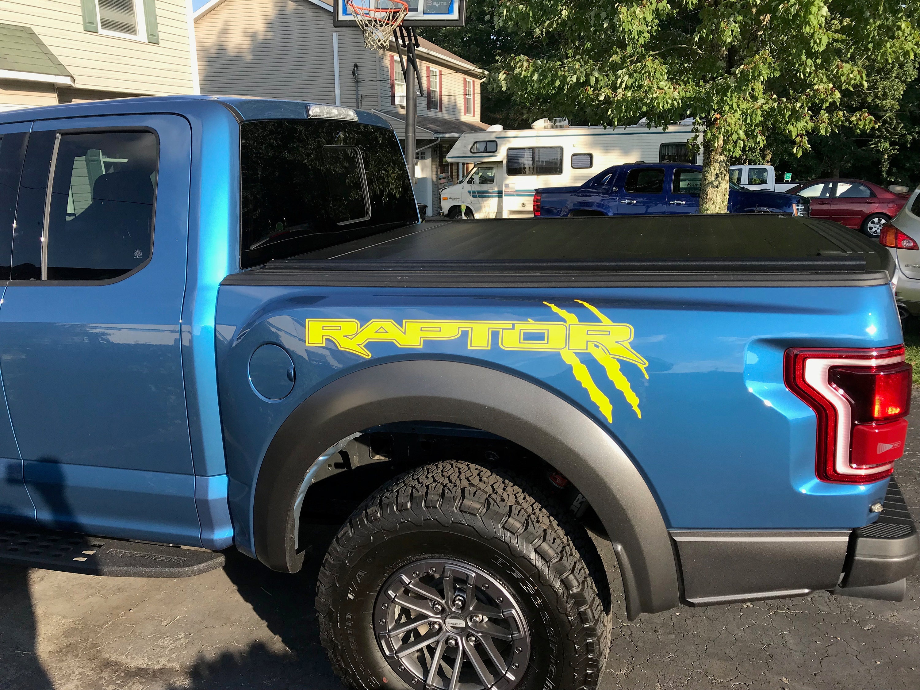 2017-2020 Ford Raptor Bed Graphics W/ Slash - Etsy