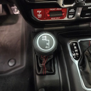 FITS 2020-2025 Jeep Gladiator 4x4 Sticker Decal for Shifter