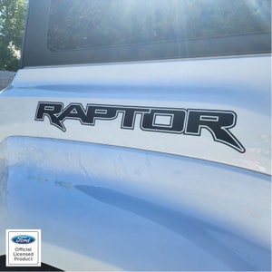 2022-2026 Ford Bronco Raptor Rear Side Raptor Graphics - Comes in Pair ...