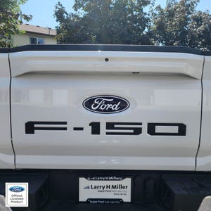 Adesivos e letras de vinil para porta-malas Ford F-150 Pro Access 2024-2025 F150