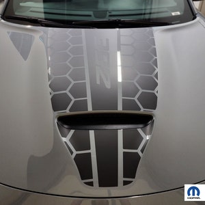 Fits 2015-2024 Dodge Charger GT/RT Hood Decal Graphics Honey Center 392