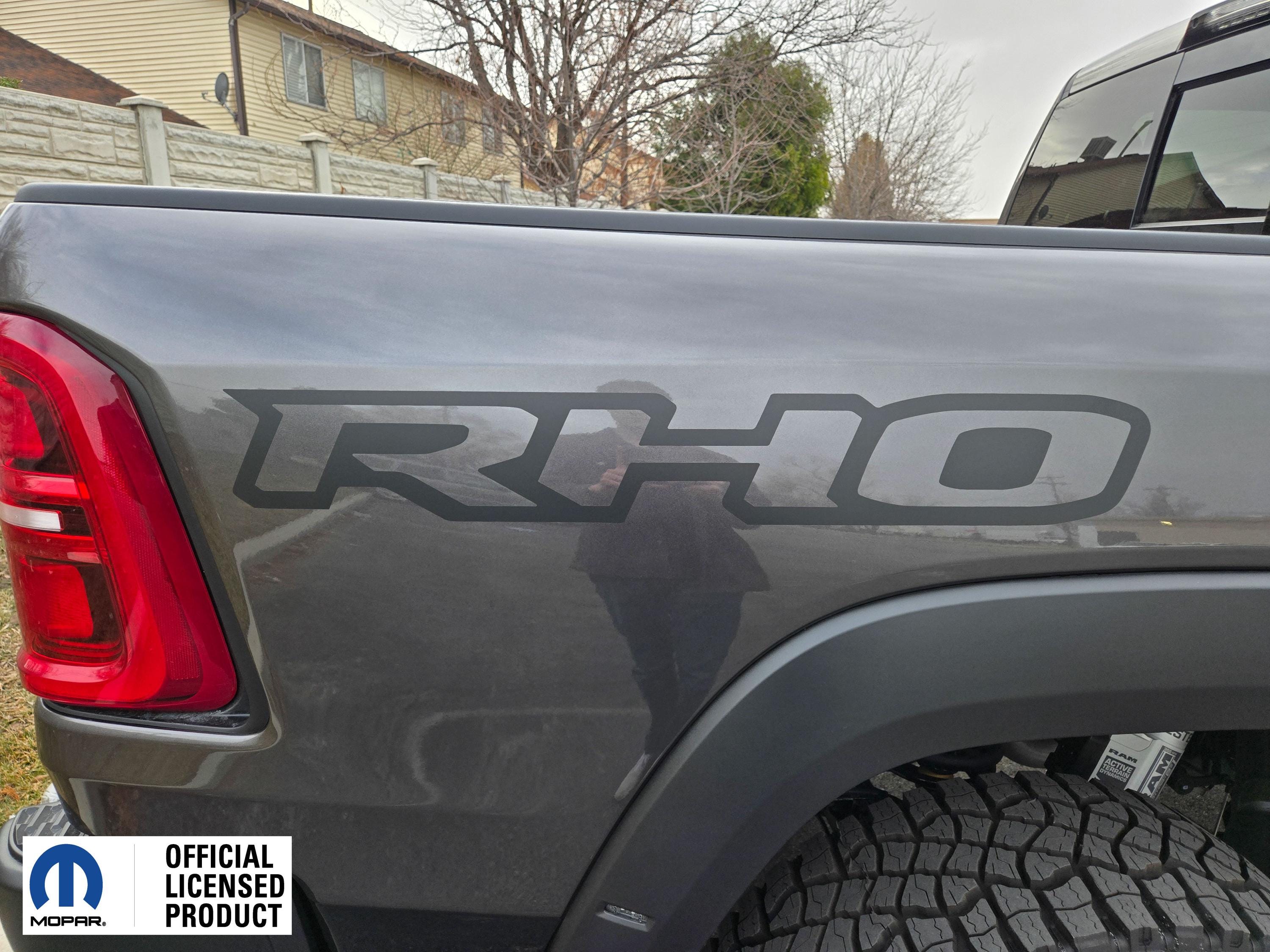 Fits 2025 Ram 1500 RHO Bed Graphics With RHO 2 Piece Kit Vinyl Decals ...