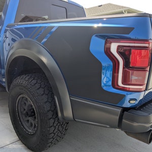 2017-2020 Ford Raptor Bed Graphics Vinyl Side Decal Stickers Gen 1