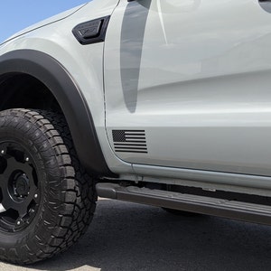 Fits Ford Ranger door - American US Flag vinyl decals