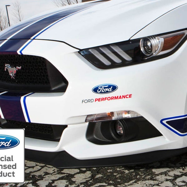 Décalcomanie en vinyle Ford Performance de 20 cm (8 po.) pour Mustang Focus