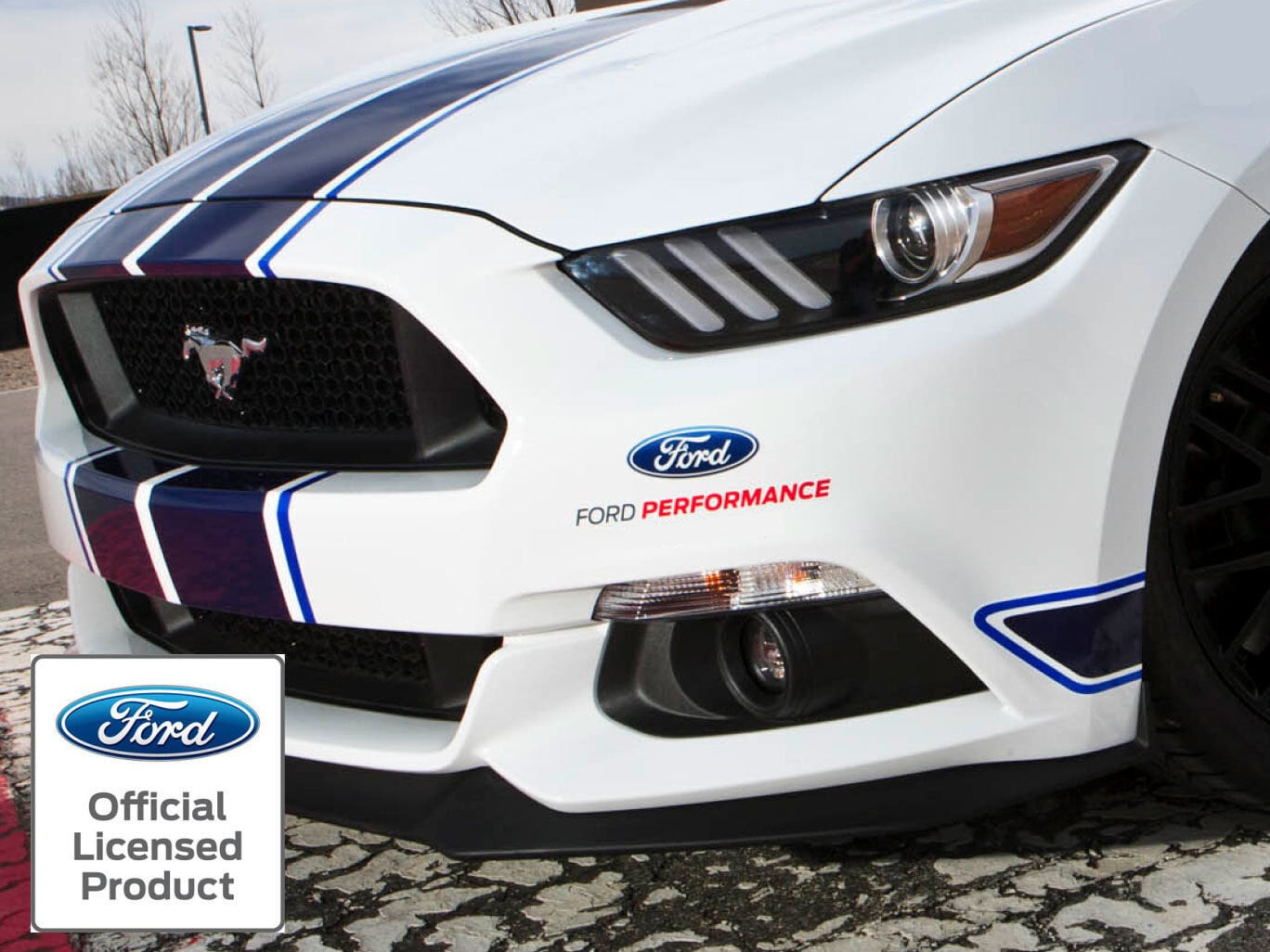 Toppa Adesiva In Vinile Ford Fuego Piccola, Per Auto, Moto E Superfici, Made In Italy
