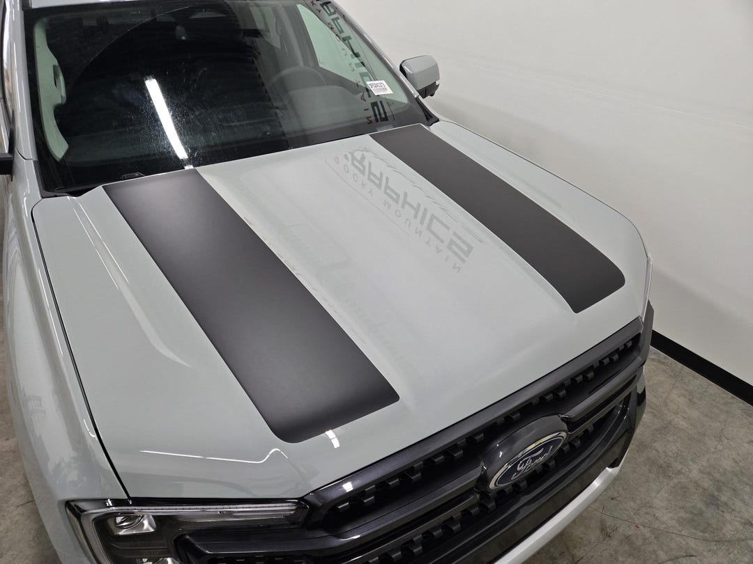 2024-2025 Ford Ranger Dual Hood Stripe Sticker Graphic Decals - Etsy