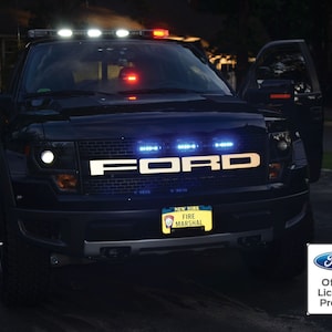 2010-2014 Reflective Ford Raptor Grille Letters