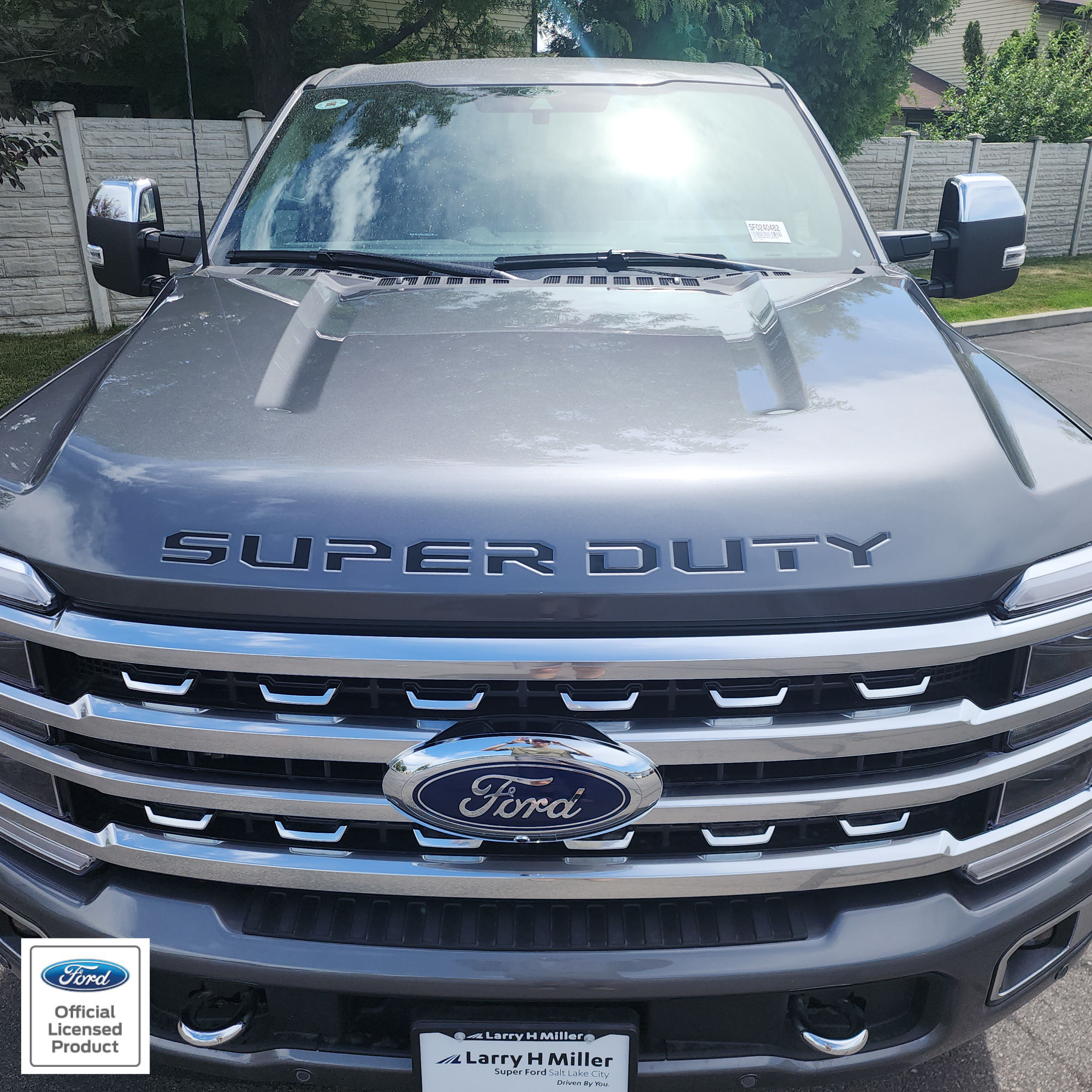 Custom Hood Lettering 2023-2026 Ford Super Duty Hood Letters Inserts - Vinyl Decals - Etsy