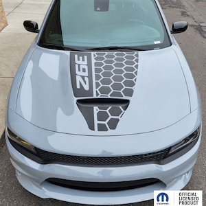 Fits 2015-2024 Dodge Charger GT/RT Hood Stipe Vinyl Decal Graphics S Honey 392