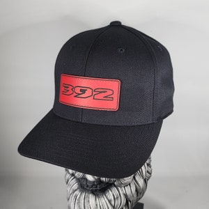 New 392 Hat V1 Flexfit 110 Pro Performance cap Leatherette Hat Patch