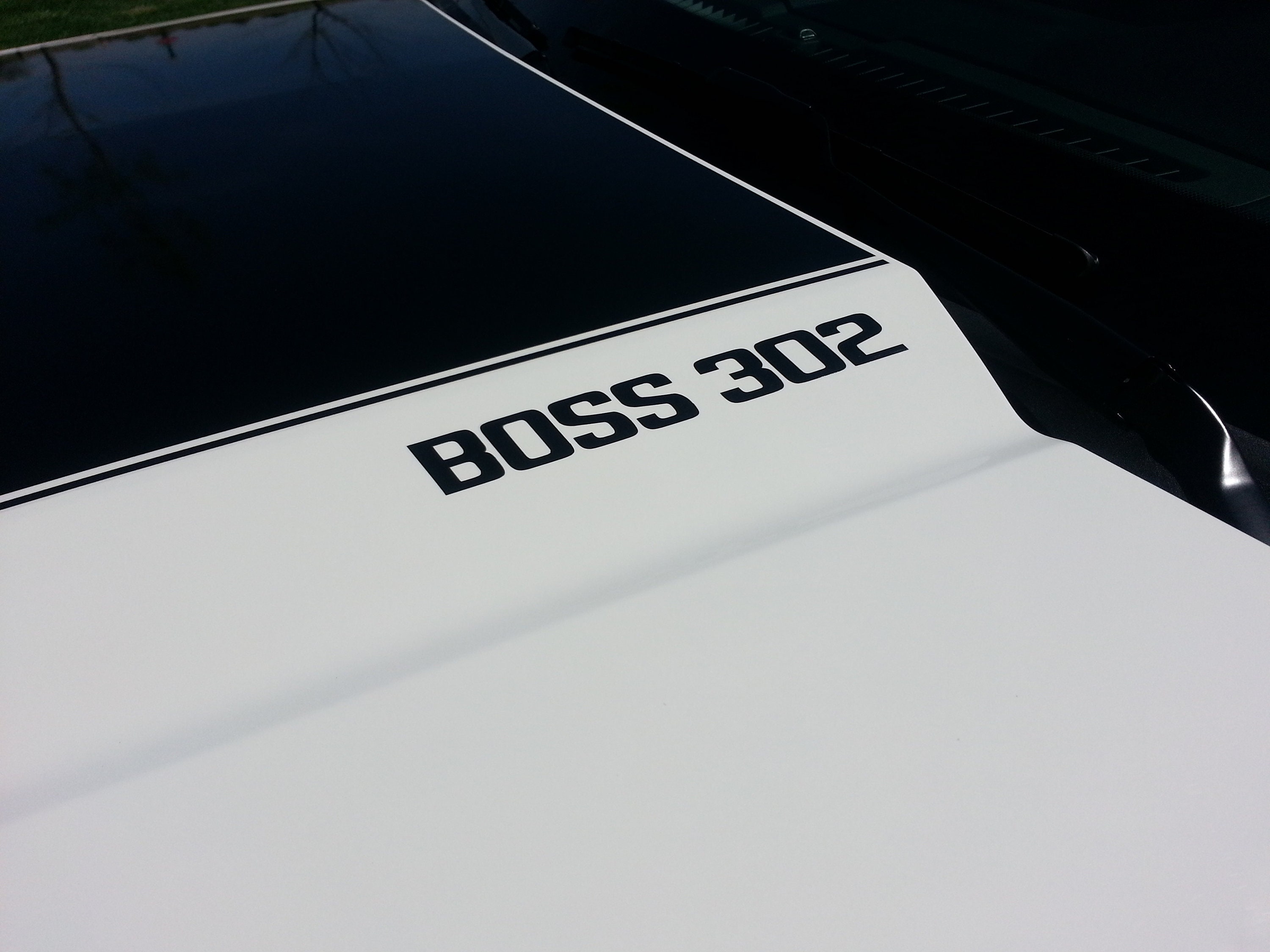 Boss 302 Sticker Ford Mustang Boss 302 Hood Decals - Pair 2010-2014 - Etsy