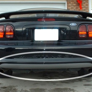 1994-1998 Ford Mustang Rear Bumper Lower Decal