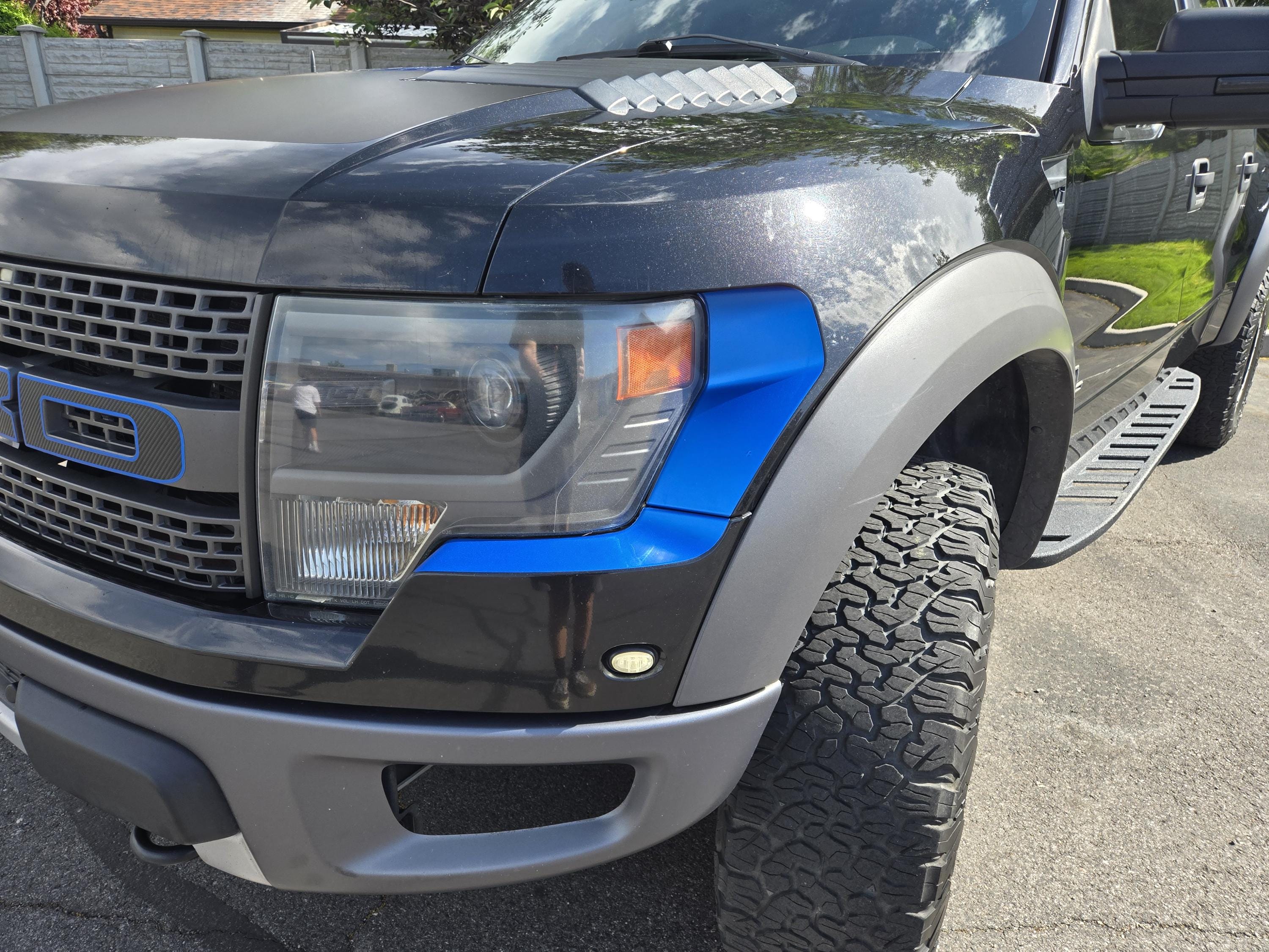 2010-2014 Ford Raptor Headlight Accents - Etsy