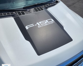 2021-2025 Ford F150 Dual Hood Graphics Vinyl Stripes Decals