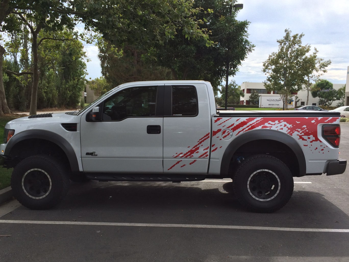 2010-2014 Ford Raptor Side Digital Splash Graphics - Etsy