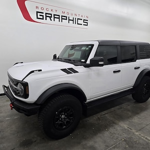 2021-2025 Ford Bronco Hash Stripes - vinyl decals graphics stickers - Pair