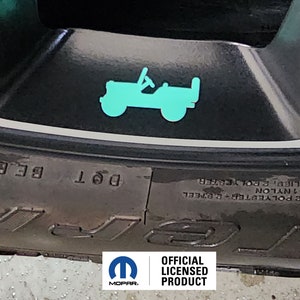 Passend für 2018-2025 JEEP Wrangler Rubicon Felge / Rad Vinyl Aufkleber (5er Set) W