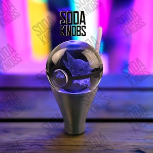 Haunter - Pokébola de Cristal - ¡Tu coche, tu diseño! Pokémon de Cristal, Pokébola de Cristal, Pokébola de Cristal, Pokébola de Cristal Personalizada, Regalo de Navidad