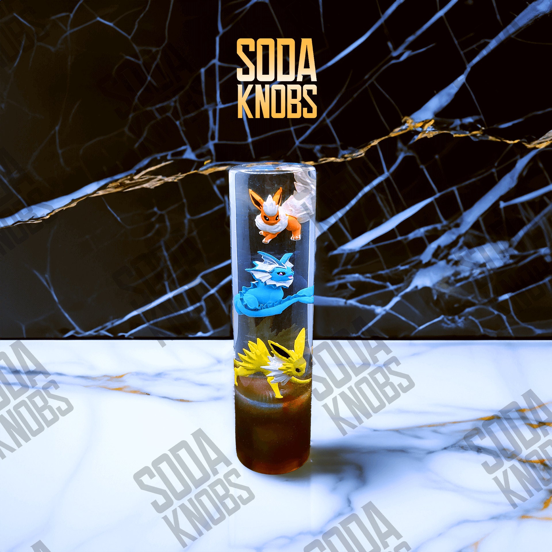 Eeveelutions Custom Shift Knob Custom Poke Shift Knob. Flareon