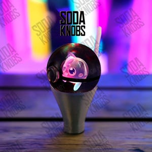 Jigglypuff - Manopla de Câmbio de Pokébola de Cristal - Seu Drive, Seu Design! Pokémon de Cristal, Manopla de Câmbio de Pokémon, Manopla de Câmbio Personalizada, Presente de Natal
