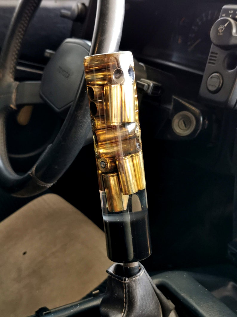 7 Shift Knob BULLET CASINGS colt 45 Etsy