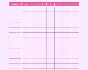 Tracker mensile delle abitudini PDF in formato A4/Tracciatore di abitudini e umore stampabile/Tracciatore di abitudini quotidiane Download istantaneo/Traccia routine elegante/