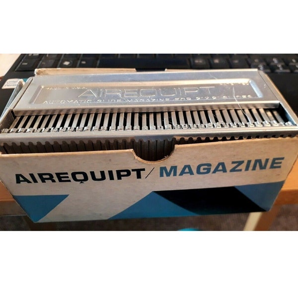 Vintage automatic slide changer Airequipt USA Magazine for 36 2 X 2" Slides