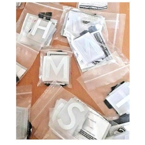 Letras/pegatinas de vinilo termoadhesivas termoadhesivas para camisetas, polos, sudaderas, etc., 50 mm, 2 pulgadas, cualquier color, cualquier nombre o frase