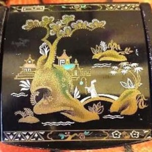 1950 Japanese Jewelry Box - Etsy