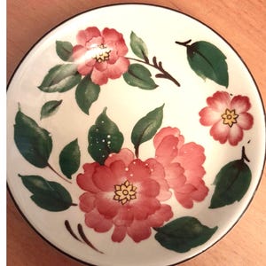 Collectable Pin Dish 11cm Wood & Sons "Irish Rose" Slight Seconds