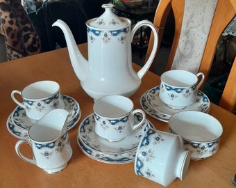 Paragon CONISTON Coffee Set Replacements Vintage 1970s Bone China in Excellent Condition