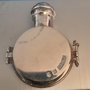 Vintage Silver Plated Perfume Case by Faberge Cavale Paris - Elegant Fragrance Holder