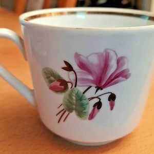 Vintage Kahla Porcelain Teacup White