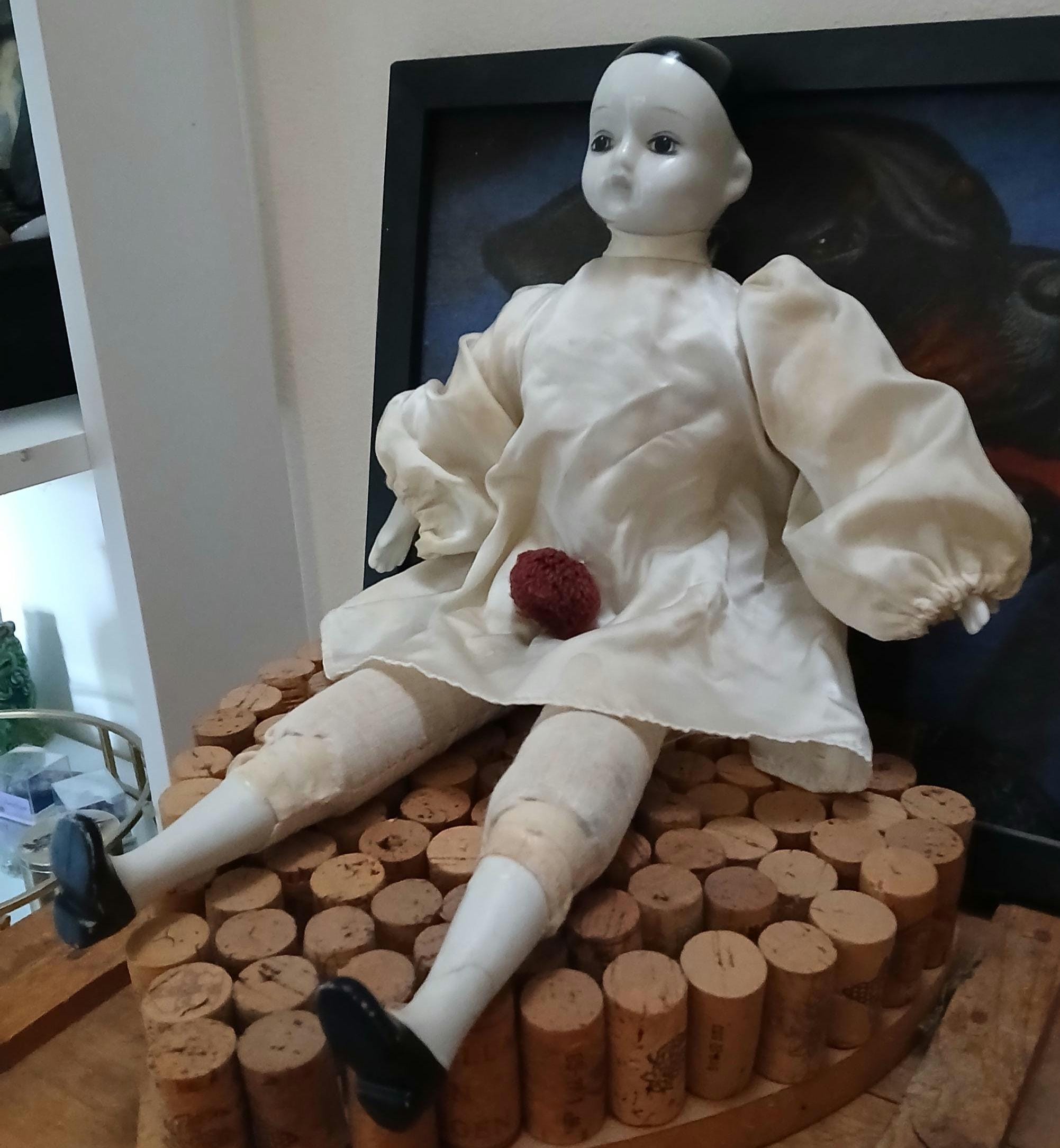 Vintage porcelain pierrot - Etsy 日本