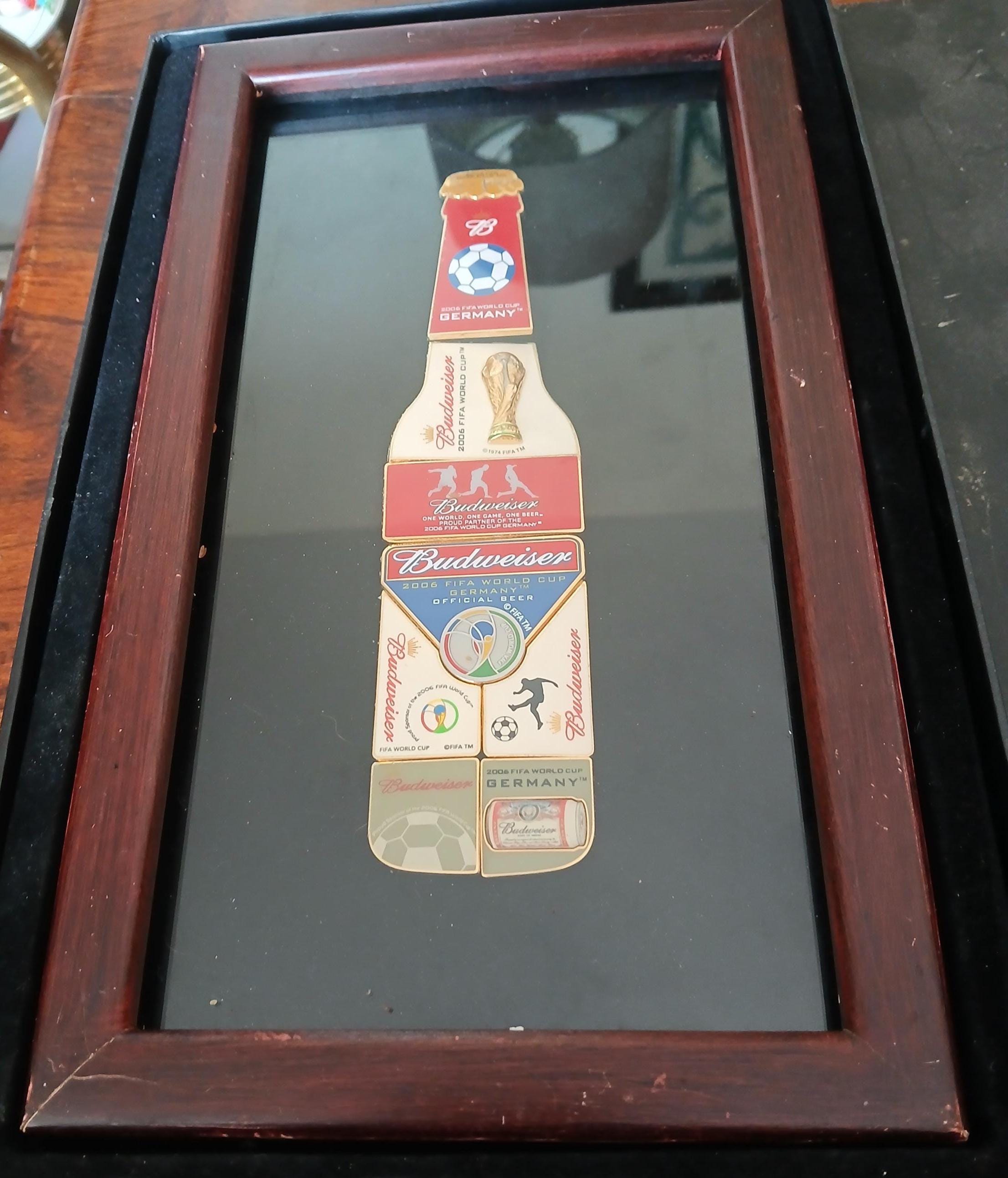 Vintage Budweiser Badge Bottle Plaque Boxed 2006 FIFA World Cup - Etsy